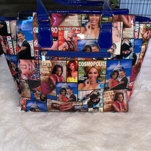 Michelle Obama Magazine Print Purse